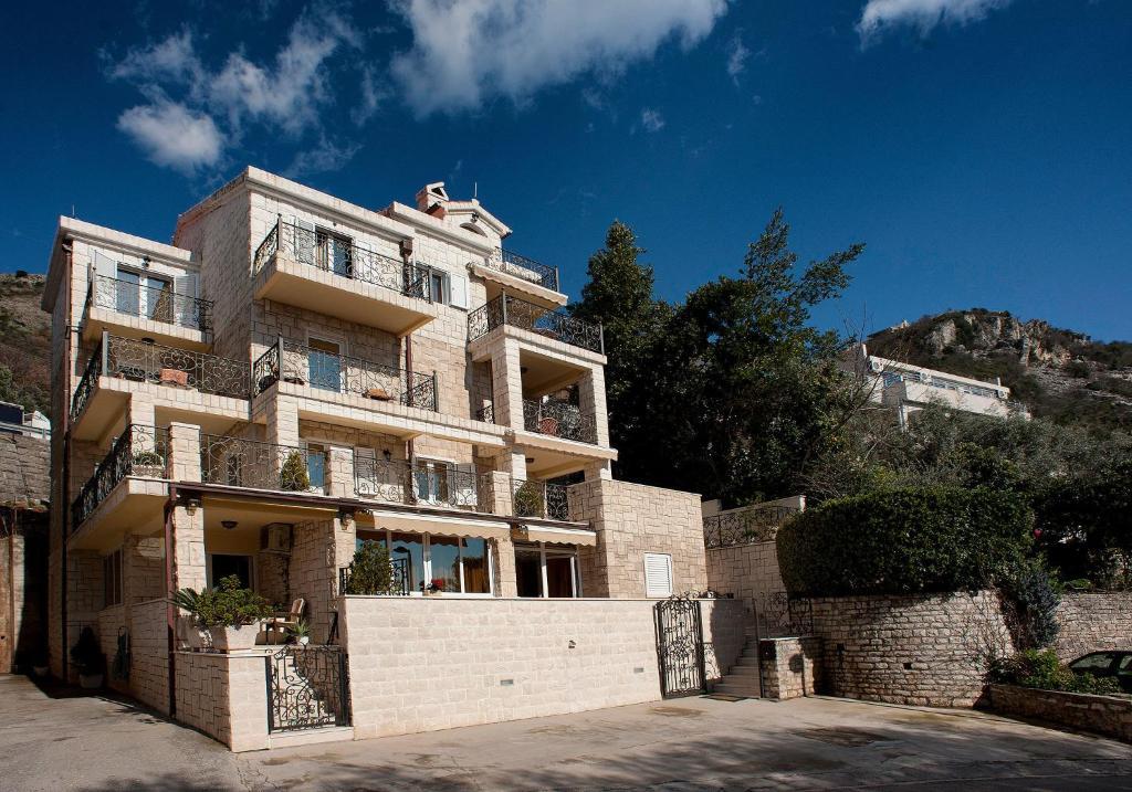 Apartments Vuksic Ilha Sveti Stefan Exterior foto