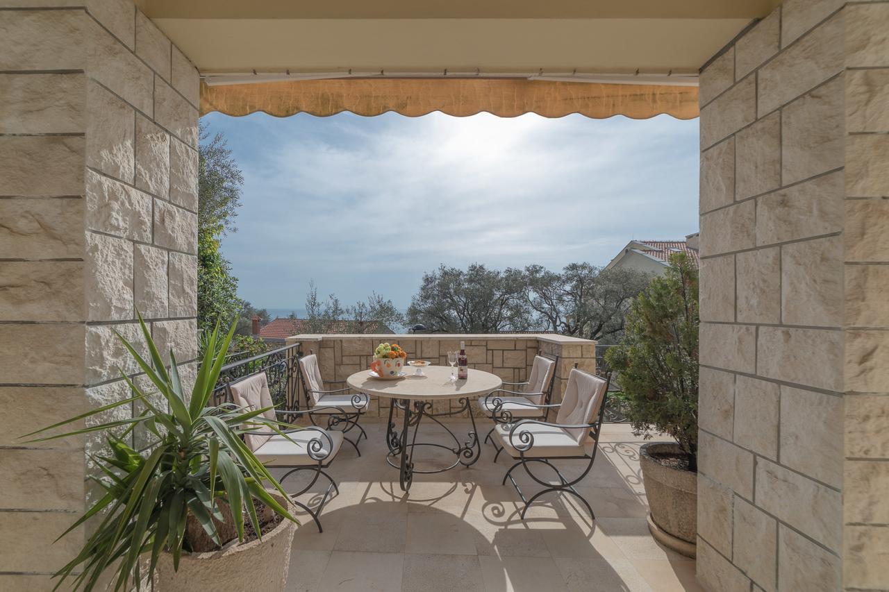 Apartments Vuksic Ilha Sveti Stefan Exterior foto