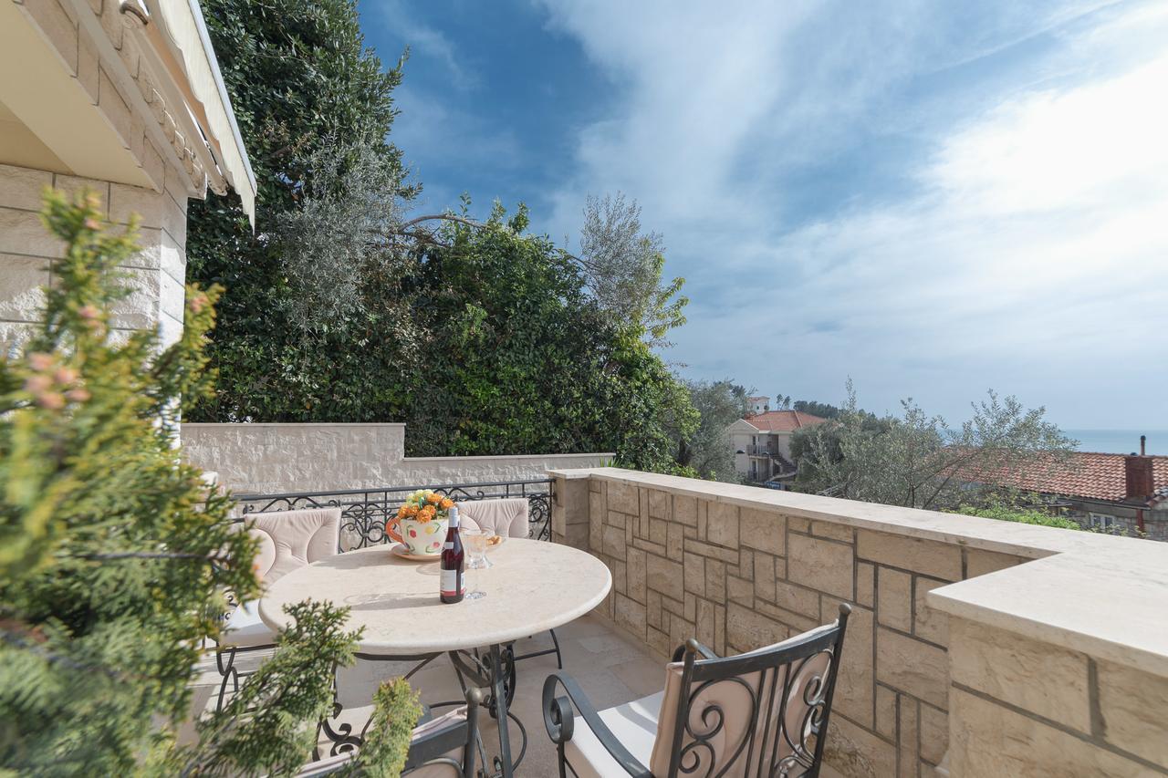 Apartments Vuksic Ilha Sveti Stefan Exterior foto